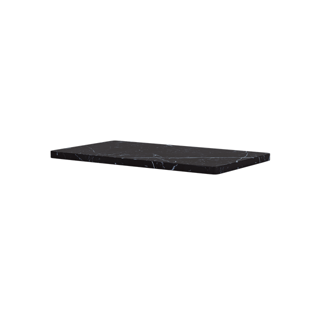 Montana Panton Wire Topplade 995-black Marble 34 Cm 18 Cm