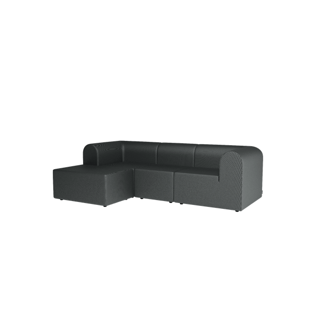 Montana Paradigm -personers Sofa Med Puf Venstre H166-hallingdal166