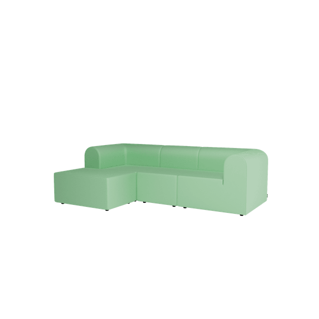 Montana Paradigm -personers Sofa Med Puf Venstre He0912-hero912