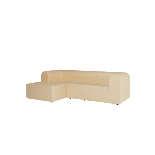 Montana Paradigm -personers Sofa Med Puf Venstre S240-steelcut240