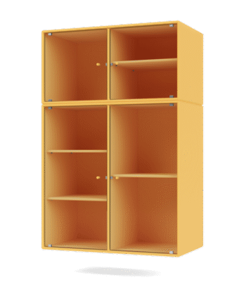 Montana Selection Ripple Iii Vitrineskab 166-acacia