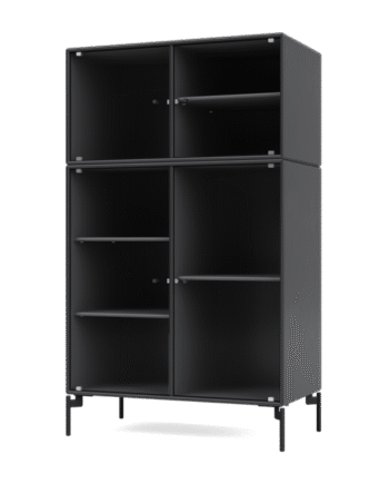 Montana Selection Ripple Iii Vitrineskab 04-anthracite 03-sort