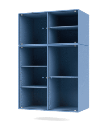 Montana Selection Ripple Iii Vitrineskab 154-azure