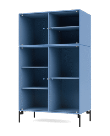 Montana Selection Ripple Iii Vitrineskab 154-azure 03-sort