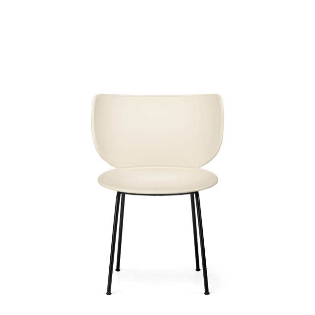 Moooi Hana Spisebordsstol Upolstret Sæt Af Oyster White Sort