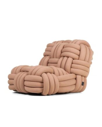 Moooi Knitty Lænestol Blossom Camel