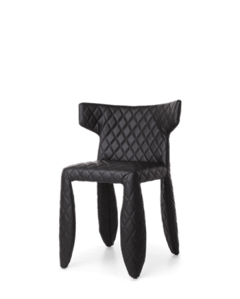 Moooi Monster Original Sort Spisebordsstol Med Armlæn