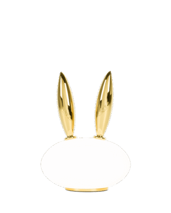 Moooi Pet Light Purr Bordlampe Mat Hvid Guld