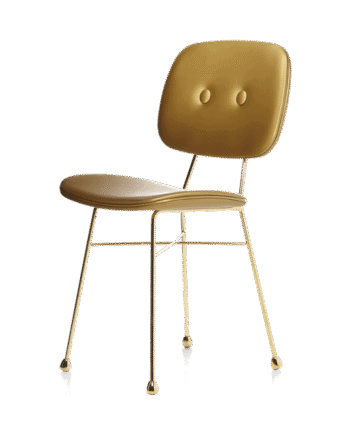 Moooi The Golden Chair Spisebordsstol Mat Guld