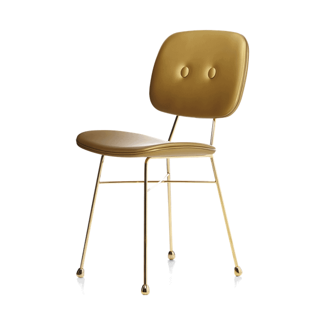Moooi The Golden Chair Spisebordsstol Mat Guld