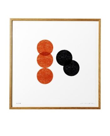 Motarasu Wood Works Imprint   Sort Og Rød
