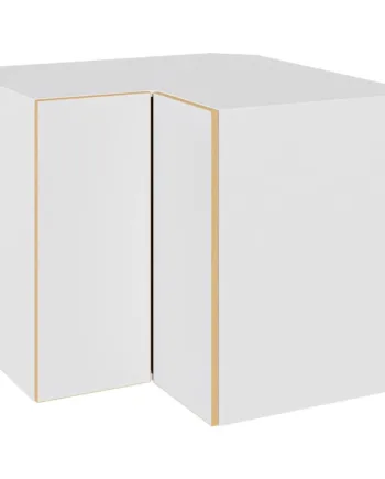 Multi-living Hjørneskab Med Knæklåge   White Oak Line  : 70   Cm  : 60   Cm         Karrusel Bredde: 90 Cm