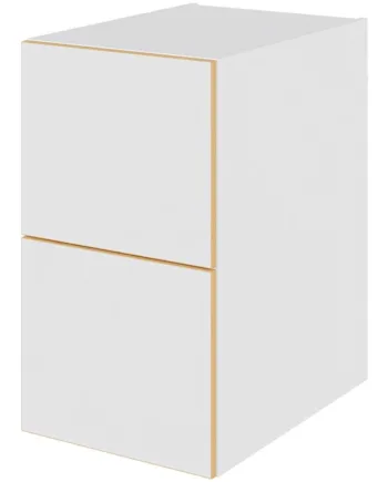 Multi-living Hyldeskab  : 70   Cm  : 60   Cm Inkluderet Løs Hylde   Skuffe Look