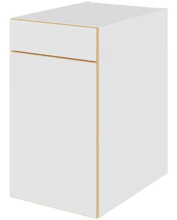 Multi-living Køkken Hyldeskab   White Oak Line  : 70   Cm  : 60   Cm   Låge   Skuffe Deludtræk Softluk Bredde: 40 Cm