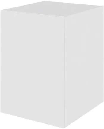 Multi-living Køkken Grydeskab   Malet Hvid Front Underskab  : 70   Cm  : 60   Cm  Inklusiv   Udtræksriste Bredde: 50 Cm