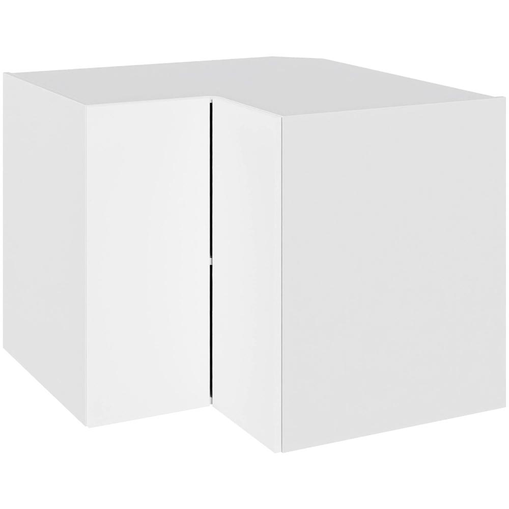 Multi-living Køkken Hjørneskab Cibo Bianco Knæklåge : 70 Cm : 60 Cm Låge Hylder Bredde: 90 Cm