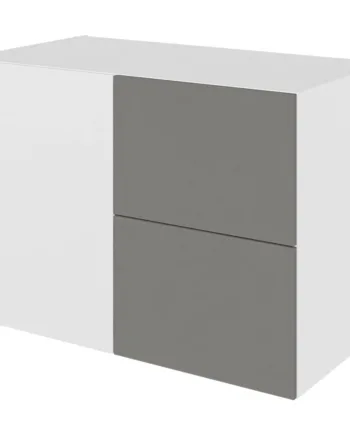 Multi-living Køkken Hjørneskab   Cibo Grigio  : 70   Cm  : 60   Cm Le Mans Karrusel   Skuffe Look Bredde: 100 Cm