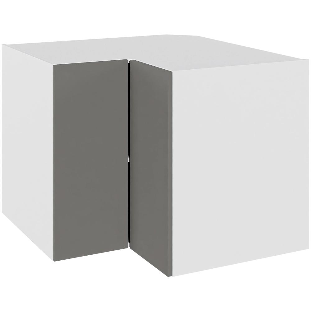 Multi-living Køkken Hjørneskab Cibo Grigio Knæklåge : 70 Cm : 60 Cm Låge Hylder Bredde: 90 Cm