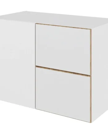 Multi-living Køkken Hjørneskab   London  : 70   Cm  : 60   Cm Le Mans Karrusel   Skuffe Look Bredde: 100 Cm