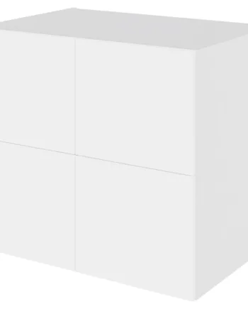 Multi-living Køkken Hyldeskab   Cibo Bianco  : 70   Cm  : 60   Cm Inkluderet Løs Hylde   Skuffe Look Bredde: 80 Cm