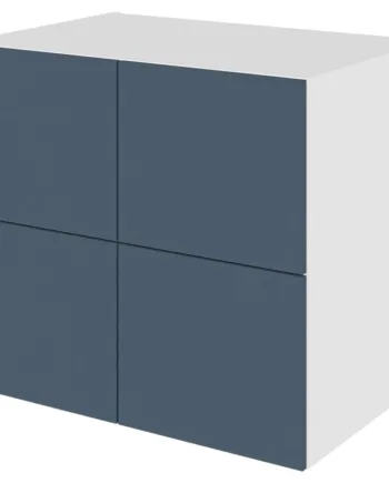 Multi-living Køkken Hyldeskab   Cibo Blue  : 70   Cm  : 60   Cm Inkluderet Løs Hylde   Skuffe Look Bredde: 80 Cm