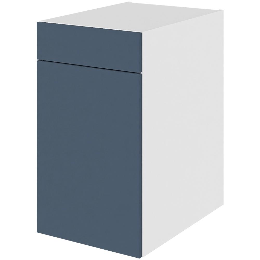 Multi-living Køkken Hyldeskab Cibo Blue : 70 Cm : 60 Cm Låge Skuffe Deludtræk Softluk Bredde: 40 Cm
