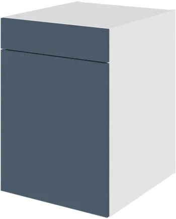 Multi-living Køkken Hyldeskab   Cibo Blue  : 70   Cm  : 60   Cm   Låge   Skuffe Fuldudtræk Softluk Bredde: 50 Cm