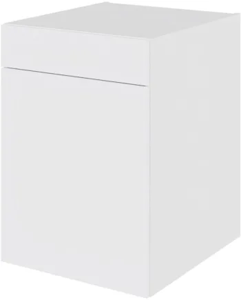 Multi-living Køkken Hyldeskab   Hvid Front  : 70   Cm  : 60   Cm   Låge   Skuffe Fuldudtræk Softluk Bredde: 50 Cm