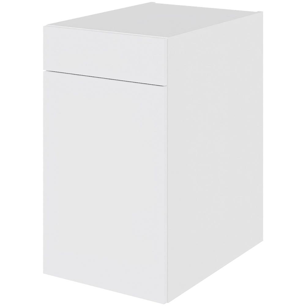 Multi-living Køkken Hyldeskab Hvid Front : 70 Cm : 60 Cm Låge Skuffe Fuldudtræk Softluk Bredde: 40 Cm