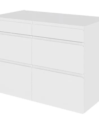 Multi-living Køkken Hyldeskab   Hvid Grebsfri  : 70   Cm  : 60   Cm   Låger Inklusiv   Hylde Bredde: 100 Cm