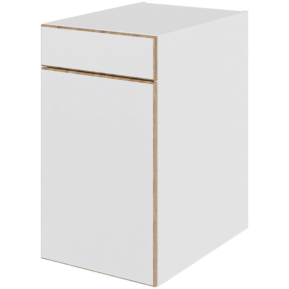 Multi-living Køkken Hyldeskab London : 70 Cm : 60 Cm Låge Skuffe Deludtræk Softluk Bredde: 40 Cm