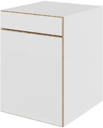 Multi-living Køkken Hyldeskab   London  : 70   Cm  : 60   Cm   Låge   Skuffe Fuldudtræk Softluk Bredde: 50 Cm
