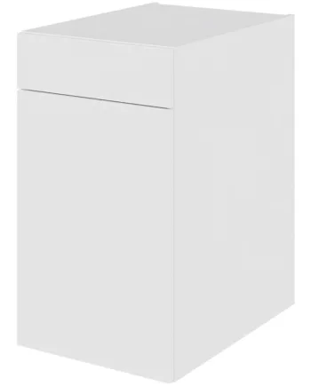 Multi-living Køkken Hyldeskab   Malet Hvid Front  : 70   Cm  : 60   Cm   Låge   Skuffe Fuldudtræk Softluk Bredde: 40 Cm