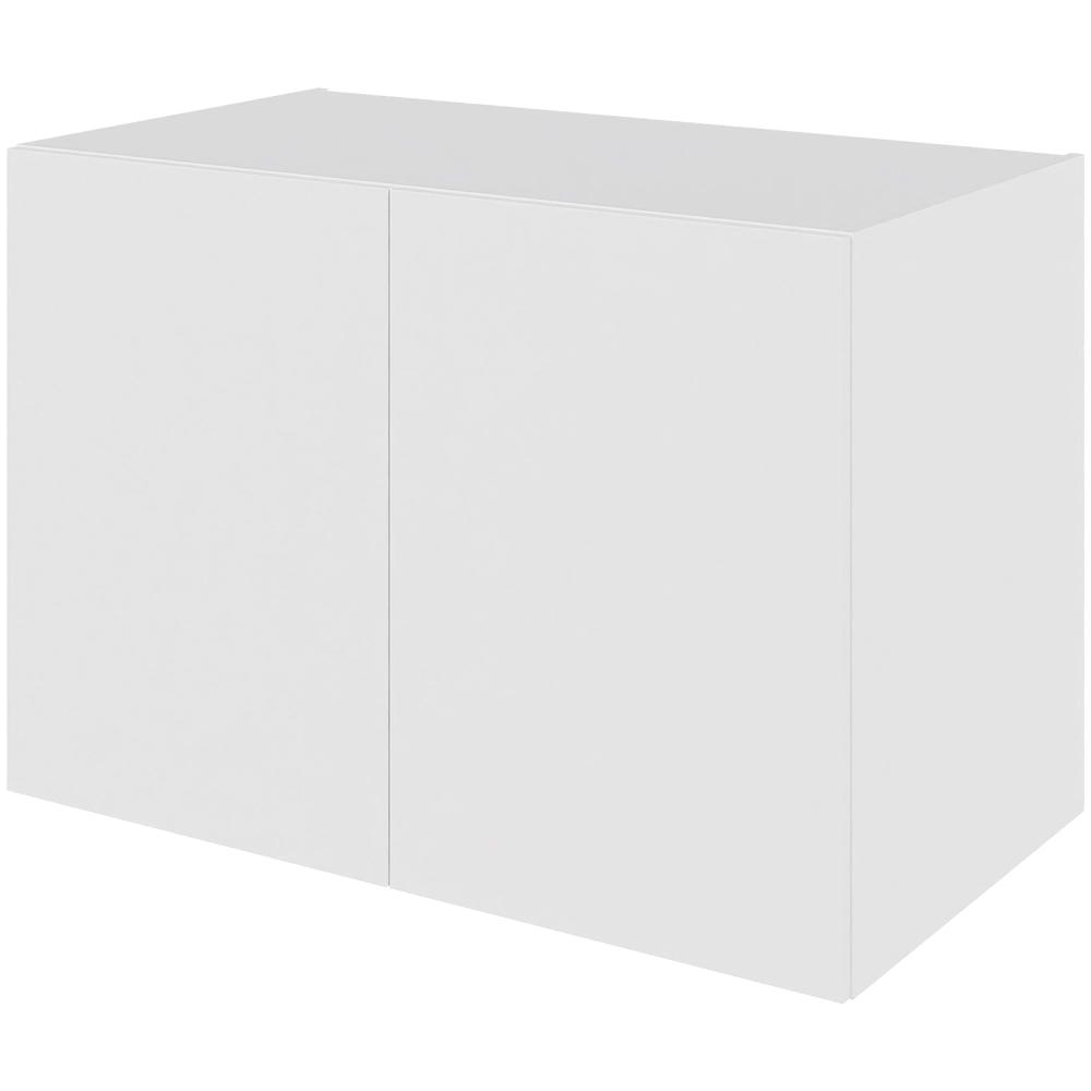Multi-living Køkken Hyldeskab Malet Hvid Front : 70 Cm : 60 Cm Låger Inklusiv Hylde Bredde: 100 Cm