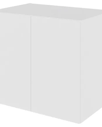 Multi-living Køkken Hyldeskab   Malet Hvid Front  : 70   Cm  : 60   Cm   Låger Inklusiv   Hylde Bredde: 80 Cm