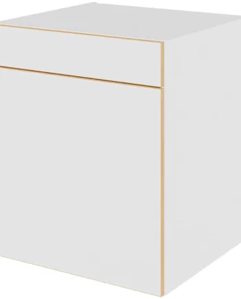 Multi-living Køkken Hyldeskab   White Oak Line  : 70   Cm  : 60   Cm   Låge   Skuffe Fuldudtræk Softluk Bredde: 60 Cm