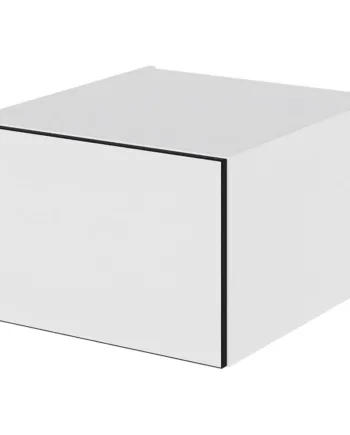 Multi-living Køkken Skuffekassette   White Black Line  : 32   Cm  : 60   Cm Fuldtudtræk Softluk Bredde: 50 Cm