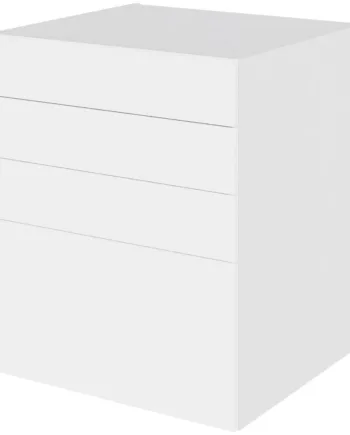 Multi-living Køkken Skuffeskab   Cibo Bianco  : 70   Cm  : 60   Cm   Skuffer Deludtræk Softluk Bredde: 60 Cm