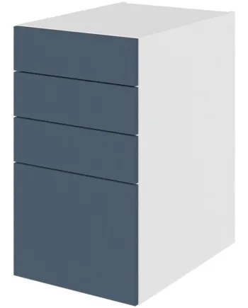Multi-living Køkken Skuffeskab   Cibo Blue  : 70   Cm  : 60   Cm   Skuffer Deludtræk Softluk Bredde: 40 Cm
