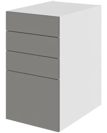 Multi-living Køkken Skuffeskab   Cibo Grigio  : 70   Cm  : 60   Cm   Skuffer Deludtræk Softluk Bredde: 40 Cm