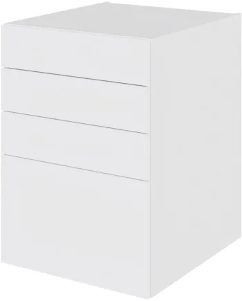 Multi-living Køkken Skuffeskab   Hvid Front  : 70   Cm  : 60   Cm   Skuffer Deludtræk Softluk Bredde: 50 Cm