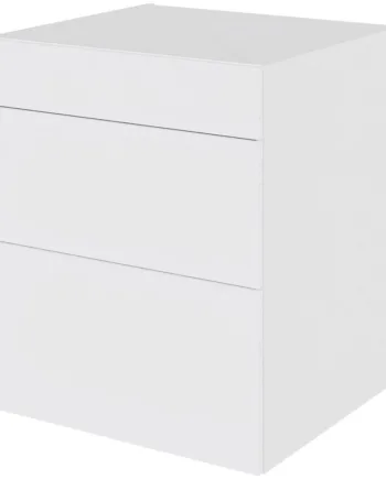 Multi-living Køkken Skuffeskab   Hvid Front  : 70   Cm  : 60   Cm   Skuffer Deludtræk Softluk Bredde: 60 Cm