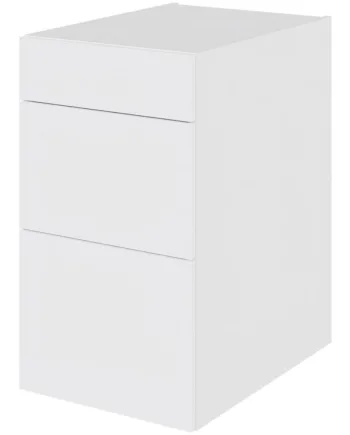 Multi-living Køkken Skuffeskab   Hvid Front  : 70   Cm  : 60   Cm   Skuffer Deludtræk Softluk Bredde: 40 Cm