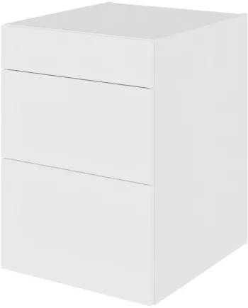 Multi-living Køkken Skuffeskab   Hvid Front   : 70   Cm  : 60   Cm   Skuffer Fuldtudtræk Softluk Bredde: 50 Cm
