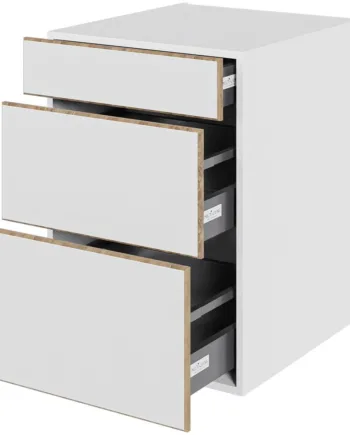 Multi-living Køkken Skuffeskab   London  : 70   Cm  : 60   Cm   Skuffer Deludtræk Softluk Bredde: 50 Cm