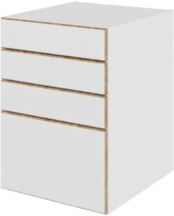 Multi-living Køkken Skuffeskab   London  : 70   Cm  : 60   Cm   Skuffer Deludtræk Softluk Bredde: 50 Cm