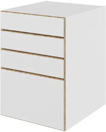 Multi-living Køkken Skuffeskab   London  : 70   Cm  : 60   Cm   Skuffer Fuldtudtræk Softluk Bredde: 50 Cm