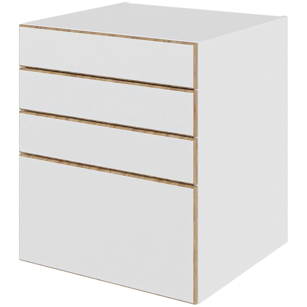 Multi-living Køkken Skuffeskab London : 70 Cm : 60 Cm Skuffer Fuldtudtræk Softluk Bredde: 60 Cm