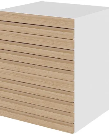 Multi-living Køkken Skuffeskab    -line Eg   : 70   Cm  : 60   Cm   Skuffer Fuldtudtræk Softluk Bredde: 60 Cm