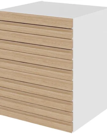 Multi-living Køkken Skuffeskab    -line Eg  : 70   Cm  : 60   Cm   Skuffer Fuldtudtræk Softluk Bredde: 60 Cm